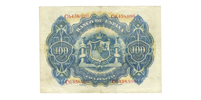 F327E.- 100 PESETAS 30 DE JUNIO 1906 SERIE A/D. MBC