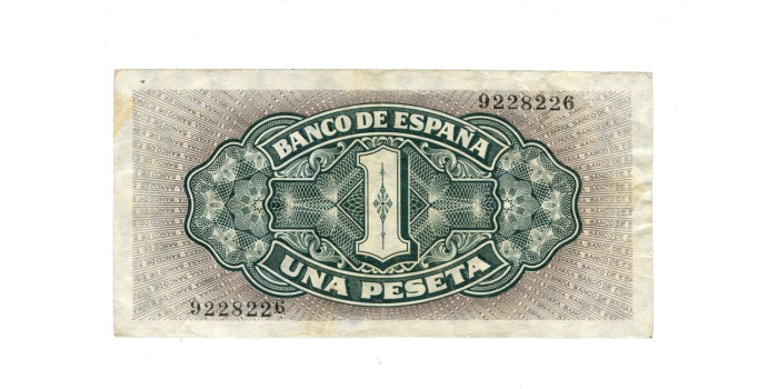 F415E.- 1 PESETA 4 DE SEPTIEMBRE 1940 SIN SERIE - MBC