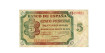 F433D.- 5 PESETAS 10 DE AGOSTO 1938 SERIE A/M - BC+