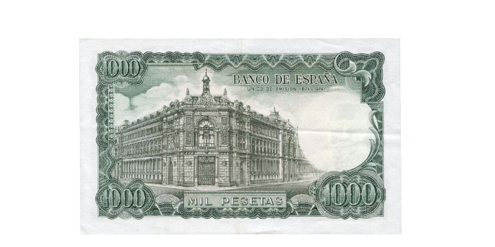 F497aF.- 1000 PESETAS 17 DE SEPTIEMBRE 1971 SERIE 9A - MBC+