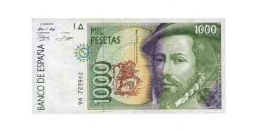 F506aE.- 1000 PESETAS 12 DE OCTUBRE 1992 SERIE 9A - MBC