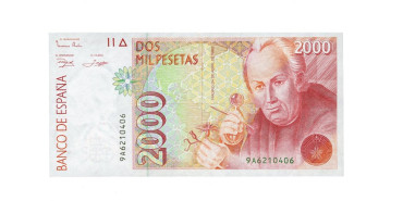 F510aJ.- 2000 PESETAS 24 DE ABRIL 1992 SERIE 9A - SC-