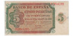 F433F- 5 Pesetas 10-8-1938 SERIE A/M.  MBC+