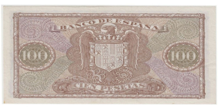 F463I.- 100 PESETAS 9 DE ENERO1940 SERIE A.  EBC+