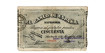 BANCO ESPAÑA - SANTANDER 50 Pts 1-9-1936BC- SIN SERIE-Banco de Bilbao