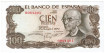 F472K - 100 Pesetas 17-11-1970 SC without series