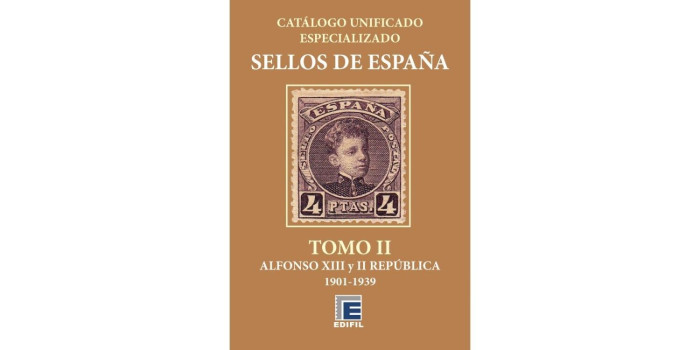 CATÁLOGO UNIFICADO ESPECIALIZADO DE SELLOS DE ESPAÑA SERIE BRONCE TOMO II -SIGLO XX 1901-1939 ALFONSO XIII Y II REPÚBLICA