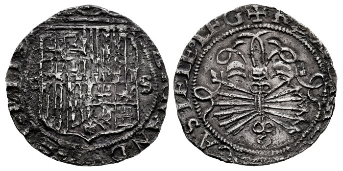 Cy02578.- REYES CATOLICOS 1 REAL 1469-1504 SEVILLA. D