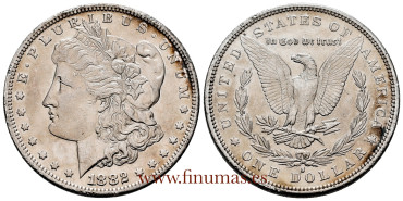 UNITED STATES - K-110 - 1 DOLLAR 1882 EBC