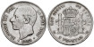 Cy16596E.- ALFONSO XII - 5 Pesetas 1885 (18-87) MPM.  MBC-