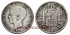 Cy16691F.- ALFONSO XIII 2 Pesetas 1893(18-93) P.G.V.-  MBC+
