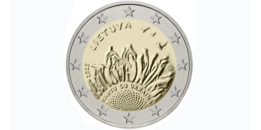 2 EURO LITHUANIA 2023 COMMEMORATIVE "Together with Ukraine"