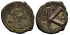 BZ160.- JUSTINO II. 565/578 -1/2 FOLIS - Thessalonica