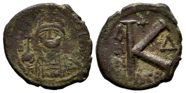 BZ160.- JUSTINO II. 565/578 -1/2 FOLIS - Thessalonica