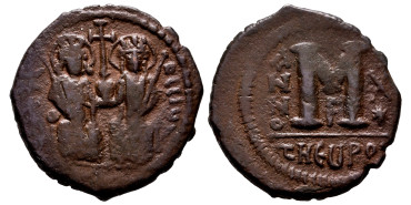 BZ178.- JUSTINO II. 565/578 -1 FOLIS - Theoopolis