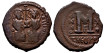 BZ178.- JUSTIN II. 565/578 -1 FOLIS - Theoopolis