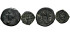 BZ184.--HERACLIO. 610/641 - 1 y 1/2 FOLIS - Constantinopla ( las 2 piezas)