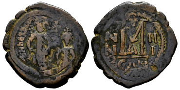 BZ186.--HERACLIO. 610/641 - 1 FOLIS - Constantinopla. año 612/613 