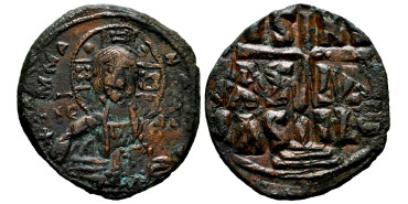 BZ196.- ATRIBUIDA A ROMANO III. 1028/1034 - 1 FOLIS - Constantinopla