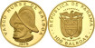 PANAMA - K-041 - 100 BALBOA 1975. GOLD - PROOF