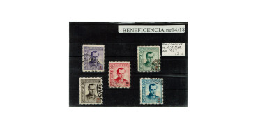 BENEFICENCIA, 1937 - No. ne14/18 used