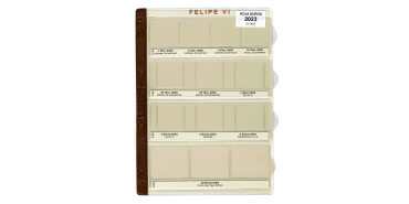 E25. HOJA PRONUMAS FELIPE VI EUROS 2023