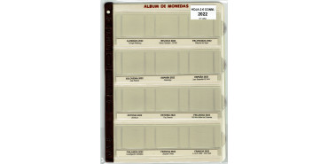 SET OF PRE-PRINTED SHEETS 2 EURO COMM. 2022 PRONUMAS