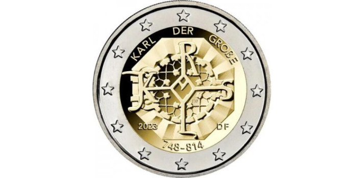 2 EURO MEMORATIVE GERMANY 2023 "Charlemagne"