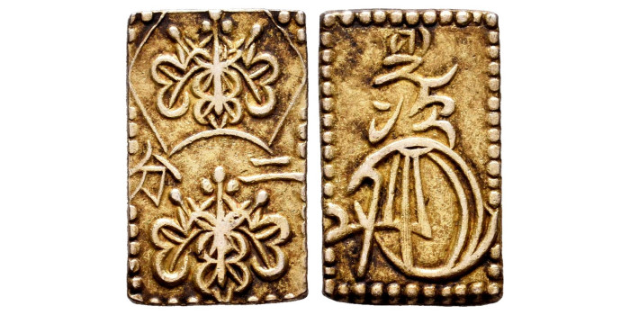 JAPAN - K-019.- 2 Bu Ban-Kin Meiji 1868-1869. Electron. MBC