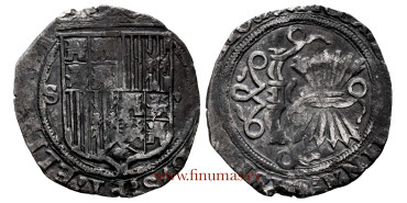 Cy02563.- REYES CATOLICOS 1 REAL 1469-1504 SEVILLA. D