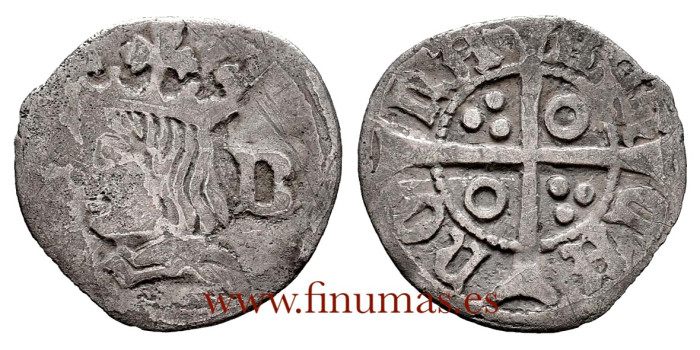 FERNANDO II of ARAGON 1479/1516 - 1/4 de Croat Barcelona