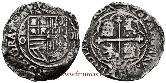 Cy03572.- FELIPE II - 4 Reales Mexico -O. BC+