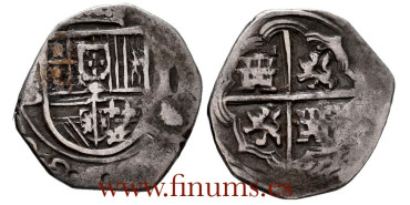 Cy04256.- Philip III - 1 REAL SEVILLA "OMNIVM TYPE" 1598/1600. BC