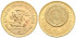 MEXICO K-478 - 20 MEXICAN GOLD PESOS - AZTEC CALENDAR. Canto Mark