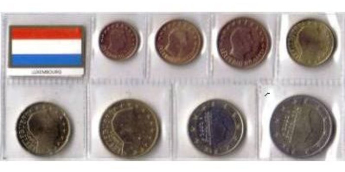 SERIE LUXEMBURGO 2003 8 VALORES