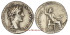 AUGUSTUS DENARIO 13-14 BC