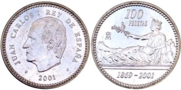 JC142p - 100 pts YEAR 2001 - SILVER