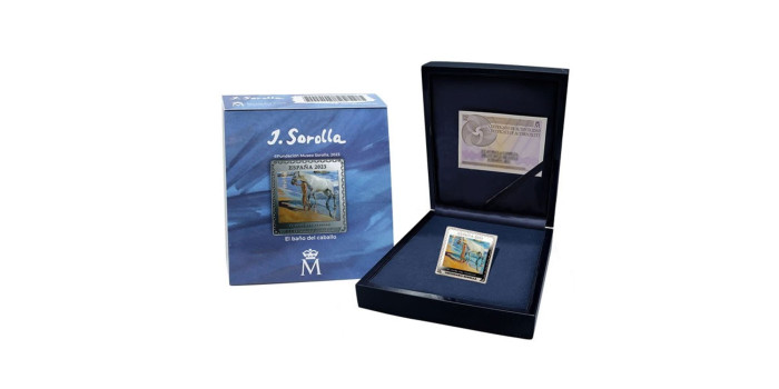 10 Euros Centenario de Sorolla. Plata. 1 Oz.- Proof 2023