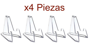 COIN DISPLAY STAND, QUADRUM CAPS, CARDS, PHOTOGRAPHS - X4 pcs.