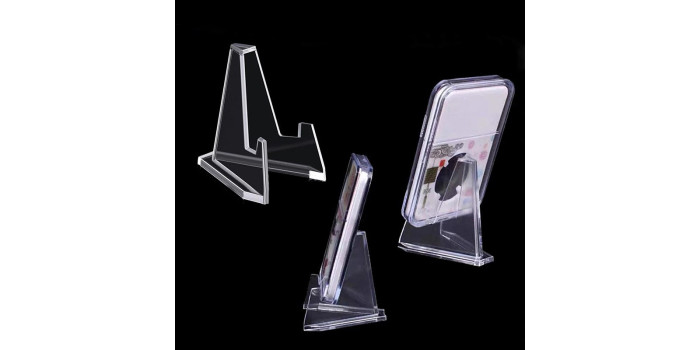 SOPORTE EXPOSITOR MONEDAS, CAPSULAS QUADRUM, CARTAS, FOTOS - X4 unid.