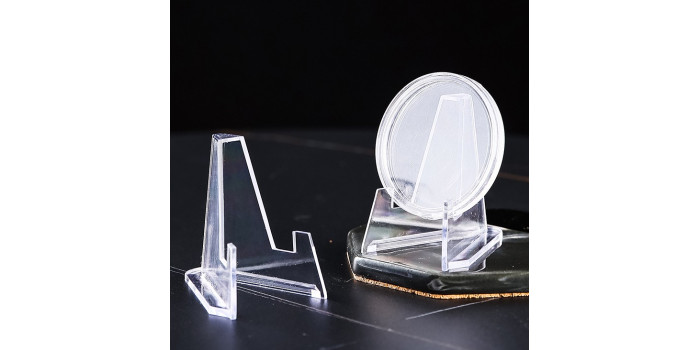 SOPORTE EXPOSITOR MONEDAS, CAPSULAS QUADRUM, CARTAS, FOTOS - X4 unid.