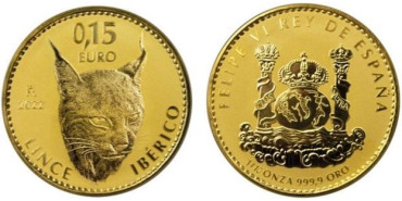 2022 - GOLD COIN 1/10oz. IBERIAN LINE.