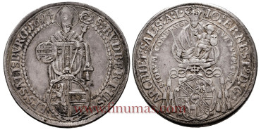 AUSTRIA - K-0254 - SALZBURGO THALER 1694. EBC