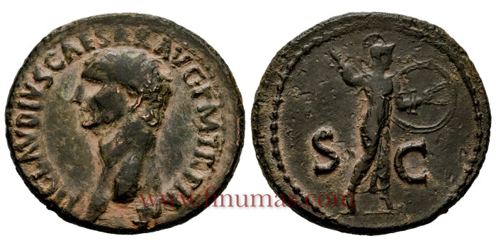 CLAUDIO I  41-50 d.C. As - EBC.