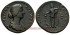 FAUSTINA II. SESTERCO  161-175 d.C. MBC+