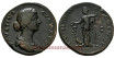 FAUSTINA II. SESTERCO  161-175 d.C. MBC+