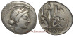 JULIUS CESAR. DENARY 46-45 BC