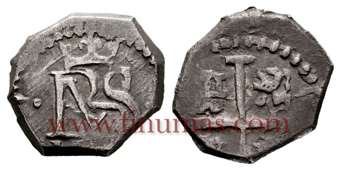 Cy05319.- FELIPE IV 1/2 REAL. Without Mint Mark -MBC