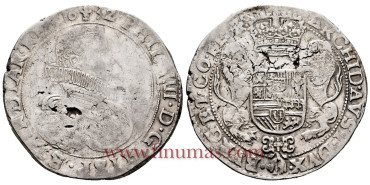 CyD1632.- FELIPE IV - Ducaton 1632 Brujas - MBC-