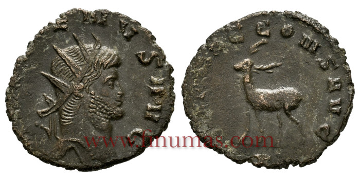 GALIENO 267-268 d.C  ANTONINIANO. MBC